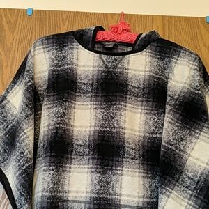 Eddie Bauer fleece poncho